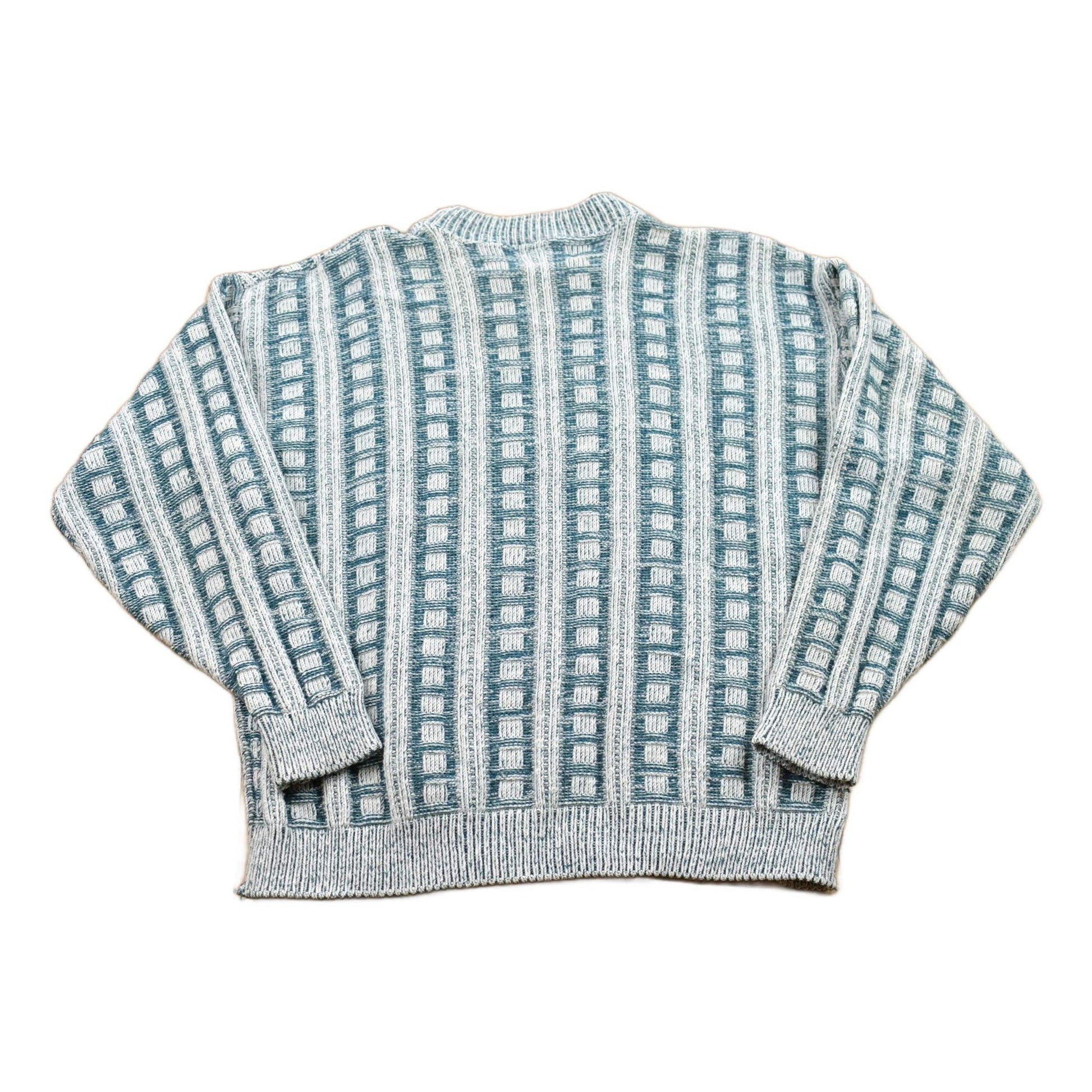 Vintage 1990s Atlantic Traders Knitted Crewneck Sweater Men's Small from propervintagecanada