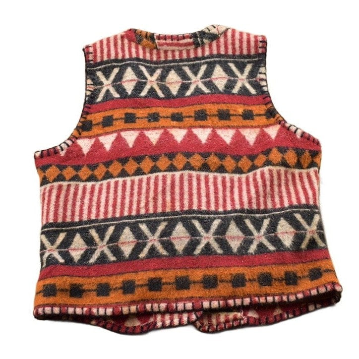 Vintage 1990s AtLast & Co. Wool Knitted Sweater Vest Men's XS from propervintagecanada