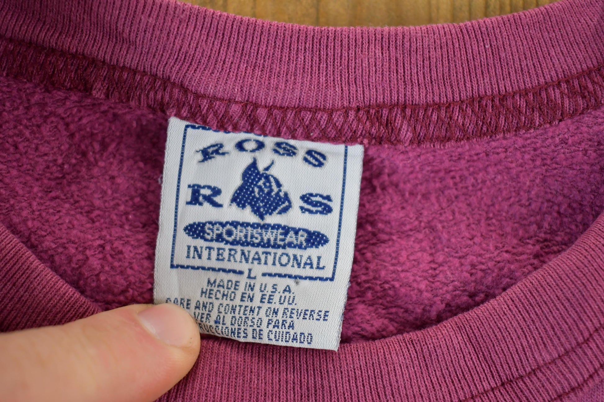 Vintage 1990s Attitude Is Everything Embroidered Souvenir Crewneck Sweatshirt Men's XL from propervintagecanada