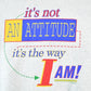 Vintage 1990s Attitude Souvenir Crewneck Sweatshirt Men's 2XL from propervintagecanada