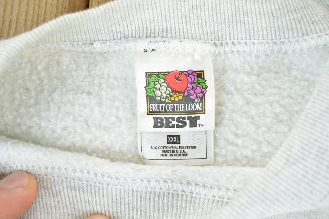 Vintage 1990s Attitude Souvenir Crewneck Sweatshirt Men's 2XL from propervintagecanada