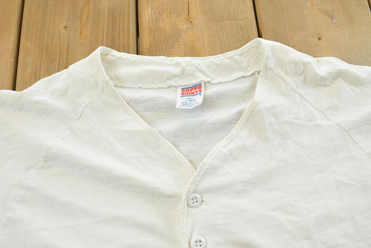 Vintage 1990s Auburn University Collegiate Soffe Baseball Jersey Men's M from propervintagecanada