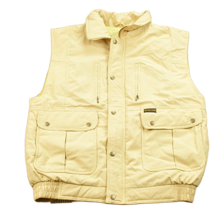 Vintage 1990s Auckland Puffer Vest Men's Medium from propervintagecanada