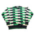 Vintage 1990s Aureus Knitted Abstract Crewneck Sweater Men&