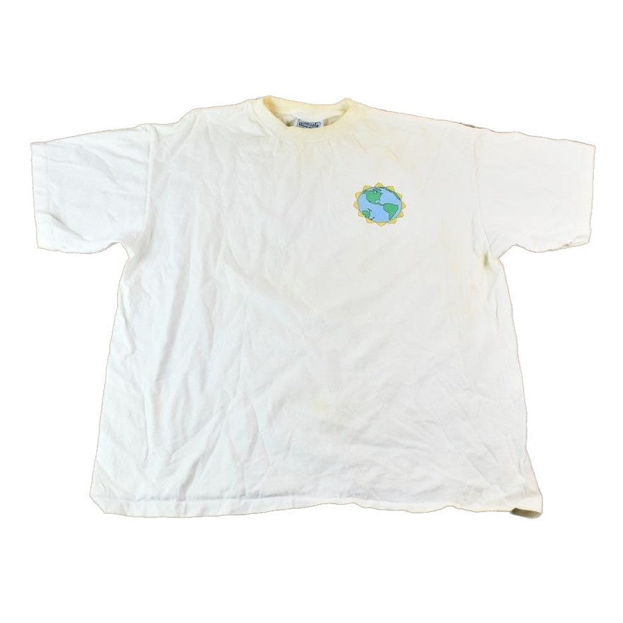 Vintage 1990s Aussie T Company Walk Softly on Mother Earth Single Stitch Graphic T-Shirt Men's Large from propervintagecanada