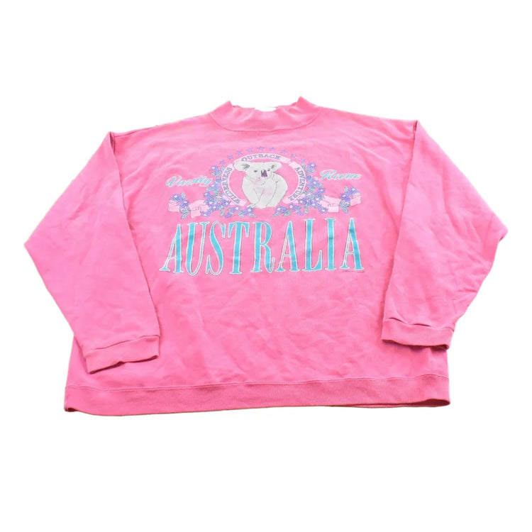 Vintage 1990s Australia Koala Souvenir Crewneck Sweatshirt Men's M from propervintagecanada