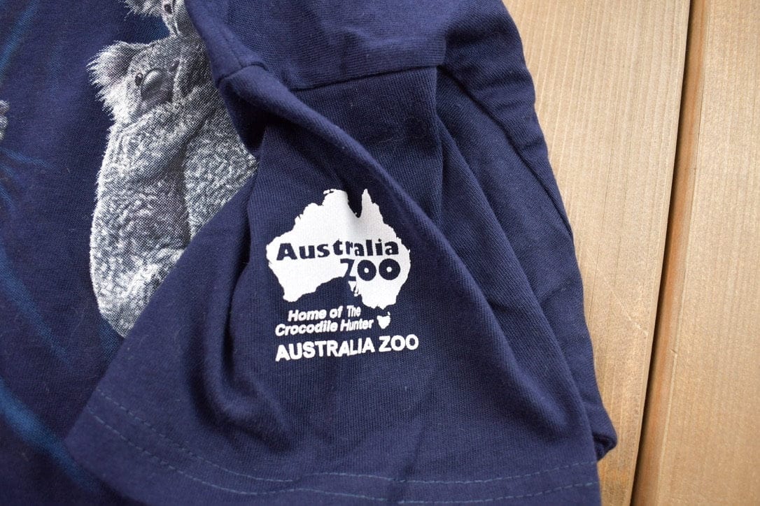 Vintage 1990s Australia Zoo koala Bear Themed Souvenir T Shirt Men's Medium from propervintagecanada