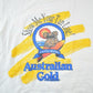 Vintage 1990s Australian Gold Souvenir Single Stitch Graphic Print T-Shirt Men's Large from propervintagecanada