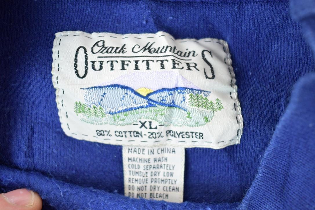 Vintage 1990s Authentic Flyer Ozark Mountains Crewneck Men's XL from propervintagecanada