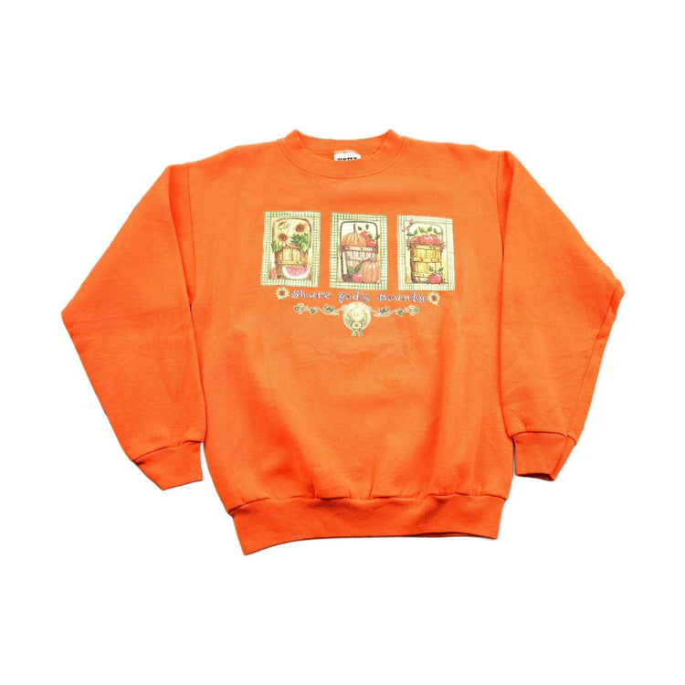 Vintage 1990s Autumn Fall Graphic Crewneck Men's Small from propervintagecanada