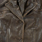 Vintage 1990s Avanti Leather Blazer Jacket Men's Small from propervintagecanada