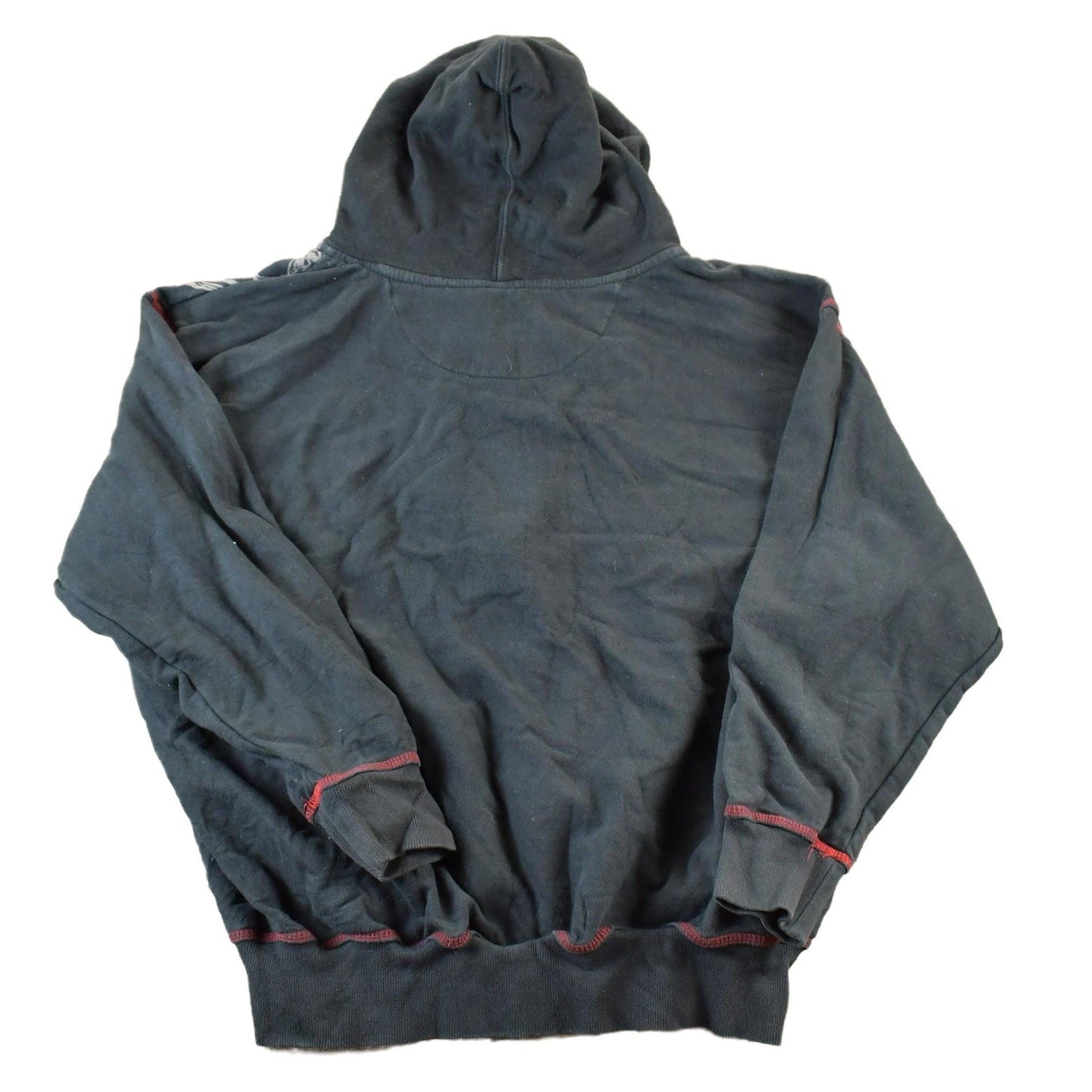 Vintage 1990s Avirex AOP Full Zip Hoodie Sweatshirt Made In USA Men's Large from propervintagecanada