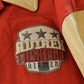 Vintage 1990s Avirex Tuskegee Airmen Wool Leather Varsity Jacket Men's 5X / Avirex Jacket / Patchwork / Made in USA / Military Jacket from propervintagecanada