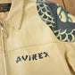 Vintage 1990s Avirex USA Japanese Dragons Graphic Leather Jacket Size 3XL from propervintagecanada
