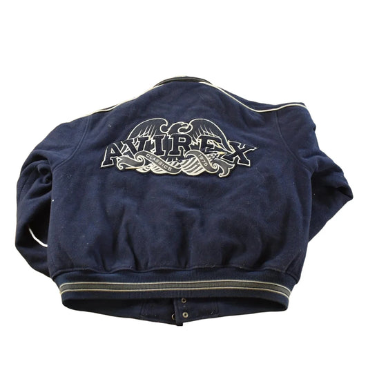 Vintage 1990s Avirex Wool Varsity Jacket Men's XL from propervintagecanada