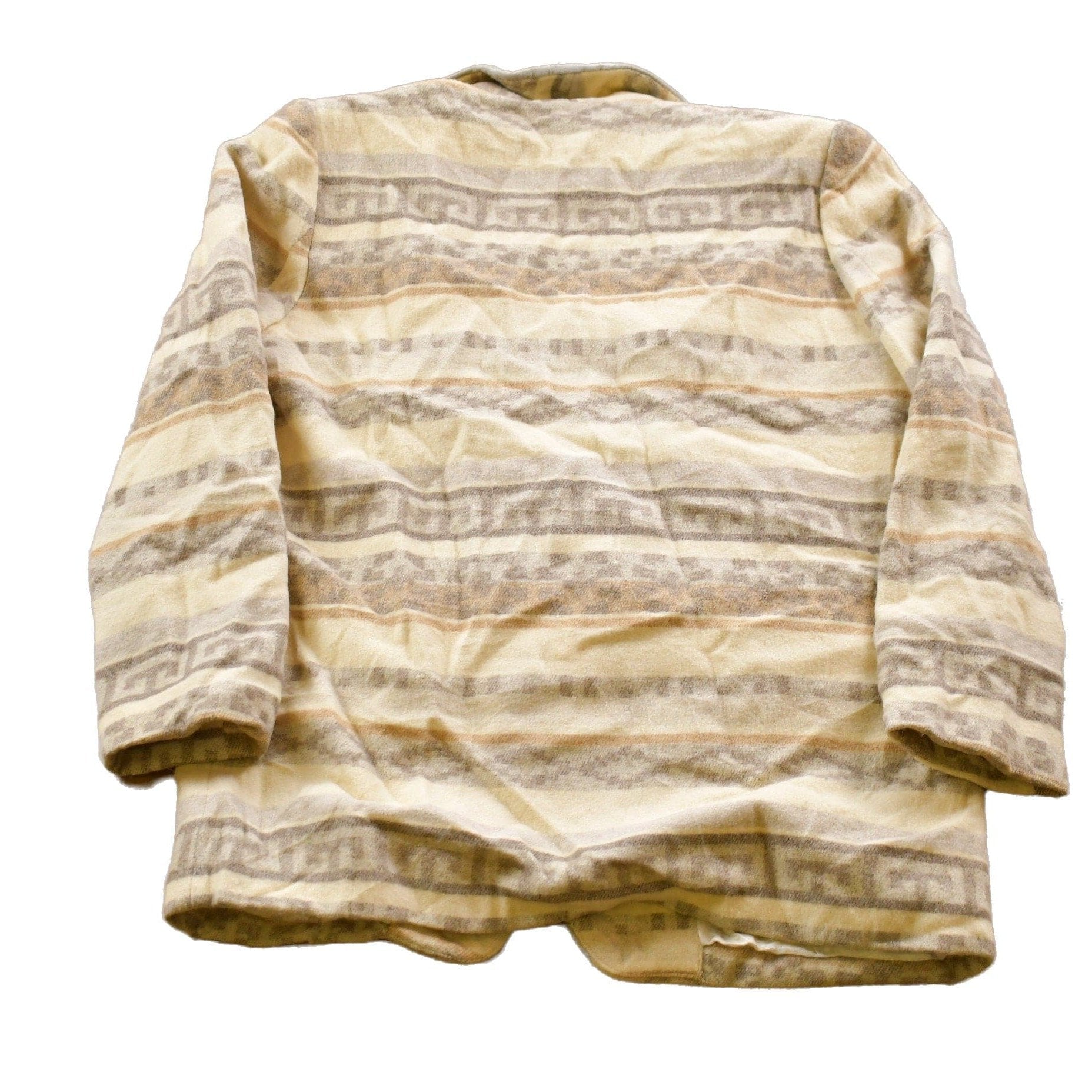 Vintage 1990s Aztec All Over Print Wool Blazer Women's M from propervintagecanada