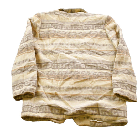 Vintage 1990s Aztec All Over Print Wool Blazer Women's M from propervintagecanada