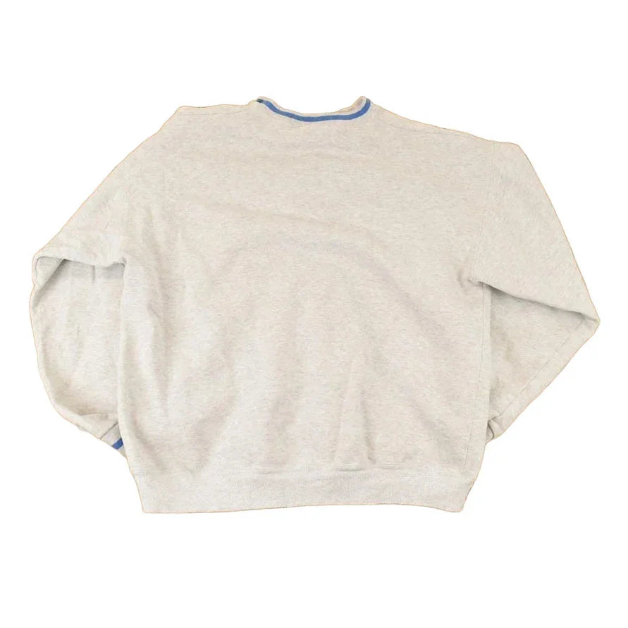 Vintage 1990s Aztec Bird Quarter Button Crewneck Sweatshirt Mens L from propervintagecanada