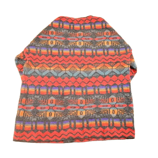 Vintage 1990s Aztec Button Up Knit Sweater Women's L from propervintagecanada