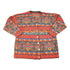 Vintage 1990s Aztec Button Up Knit Sweater Women&