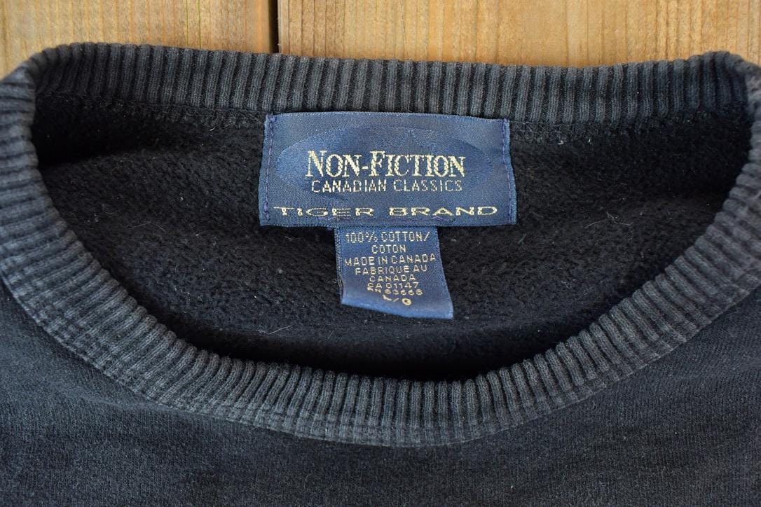 Vintage 1990s Aztec Outdoorsman Crewneck Sweatshirt Men's Large from propervintagecanada