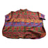 Vintage 1990s AZTEC Pattern Fleece Poncho Jacket Men&