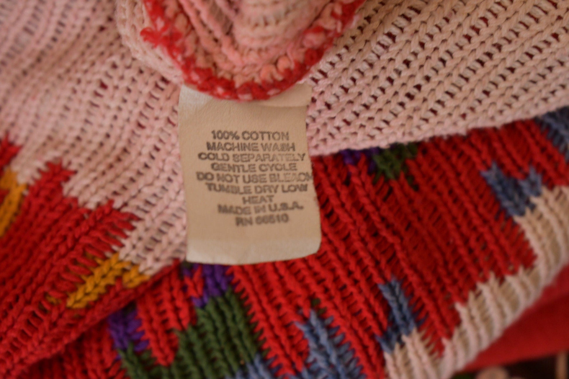 Vintage 1990s Aztec Pattern Knit Turtleneck Sweater Men's Large from propervintagecanada