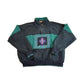 Vintage 1990s Aztec Pattern Quater Zip Fleece Sweater - XL from propervintagecanada