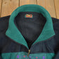 Vintage 1990s Aztec Pattern Quater Zip Fleece Sweater - XL from propervintagecanada