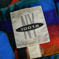 Vintage 1990s Aztec South Western Pattern Button Up Fleece Sweater OSFA from propervintagecanada