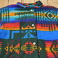 Vintage 1990s Aztec South Western Pattern Button Up Fleece Sweater OSFA from propervintagecanada