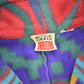 Vintage 1990s Aztec Theme All Over Print Fleece Sweater Men's XL from propervintagecanada