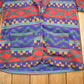 Vintage 1990s Aztec Theme All Over Print Fleece Sweater Men's XL from propervintagecanada