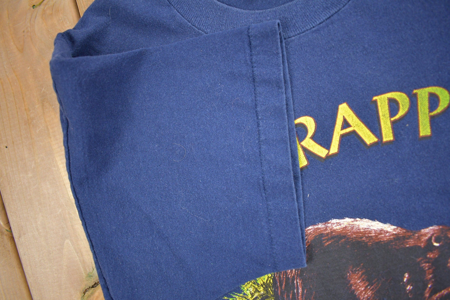 Vintage 1990s B.C. Trappers Association Graphic T Shirt Men's XL from propervintagecanada