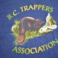 Vintage 1990s B.C. Trappers Association Graphic T Shirt Men's XL from propervintagecanada