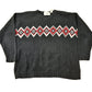 Vintage 1990s B.Moss Clothing Company Knitted V-Neck Sweater Men's Medium from propervintagecanada