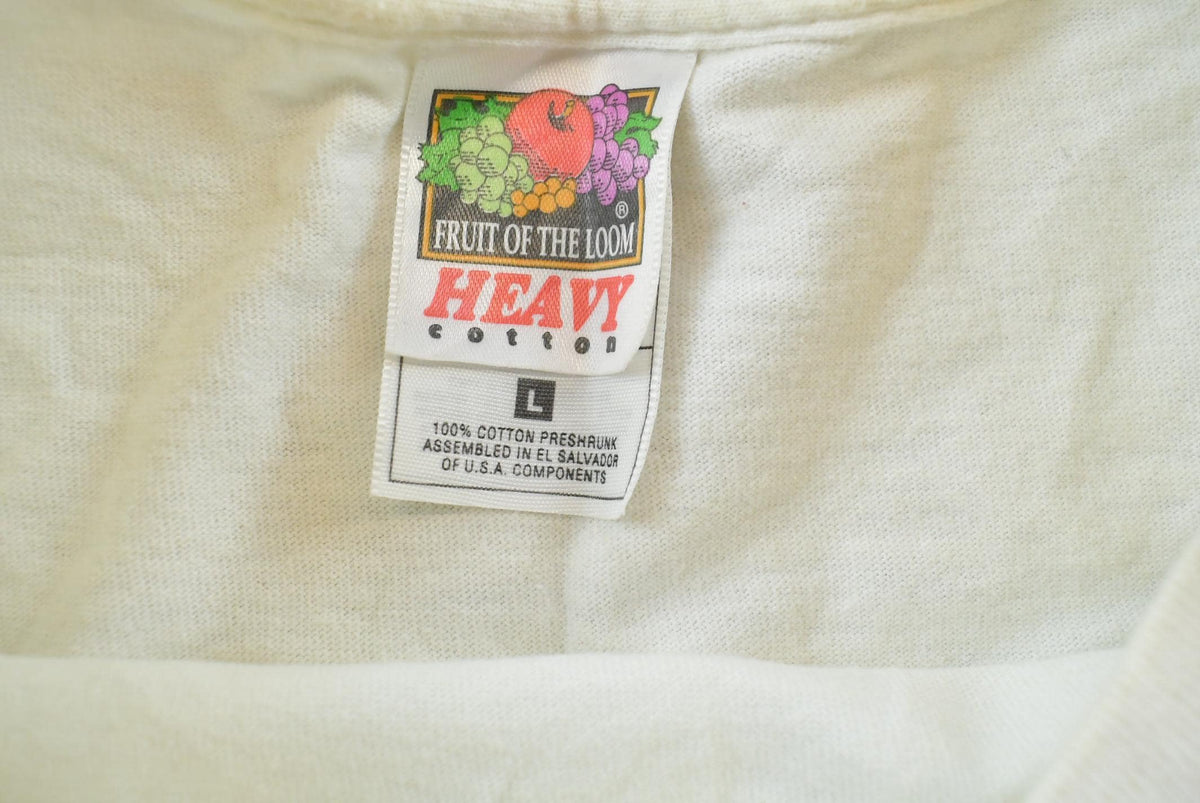 Vintage 1990s Baby Think It Over Funny Graphic T-Shirt Mens L from propervintagecanada