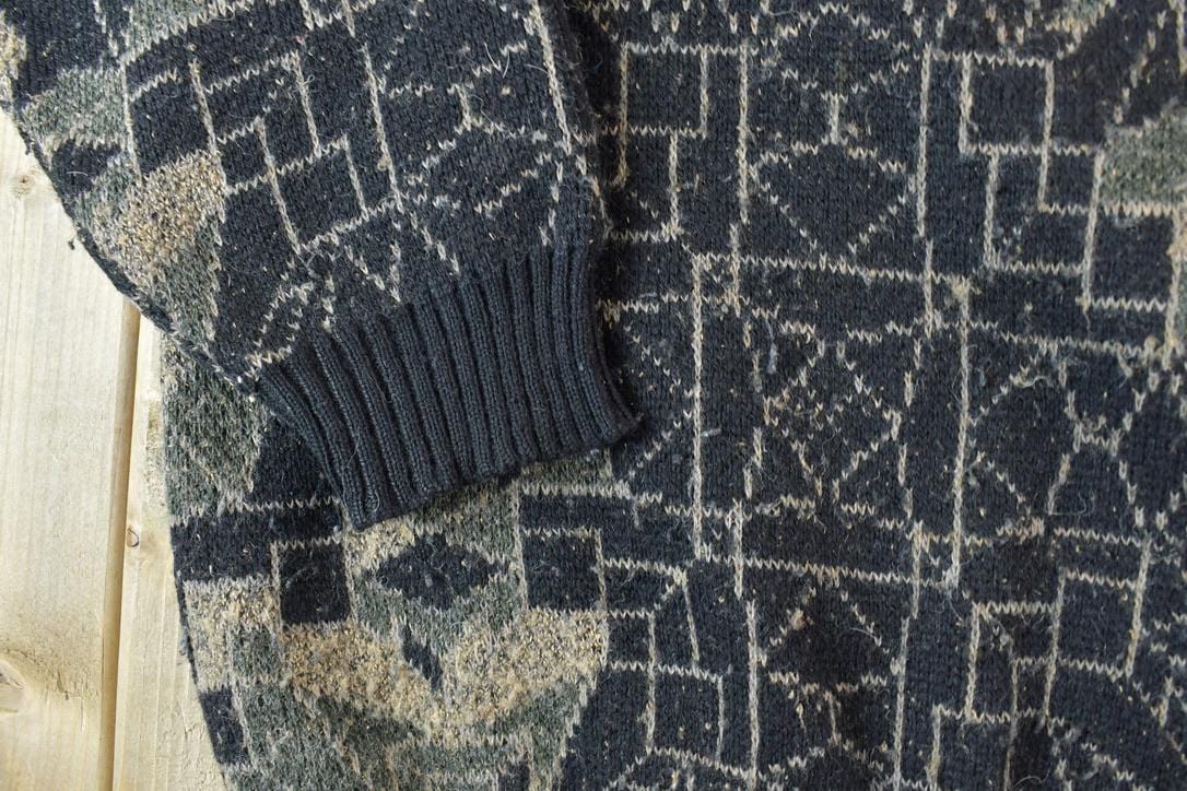 Vintage 1990s Bachrach Knit Crewneck Sweater Men's XL from propervintagecanada