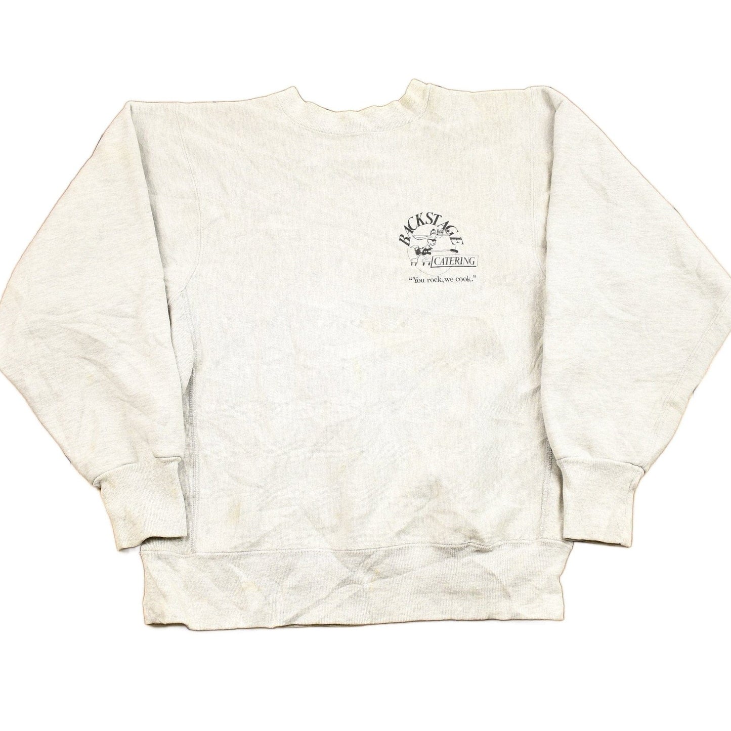 Vintage 1990s Backstage Catering Crewneck Sweatshirt Men's MMen's Medium from propervintagecanada