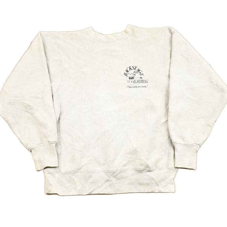 Vintage 1990s Backstage Catering Crewneck Sweatshirt Men's MMen's Medium from propervintagecanada