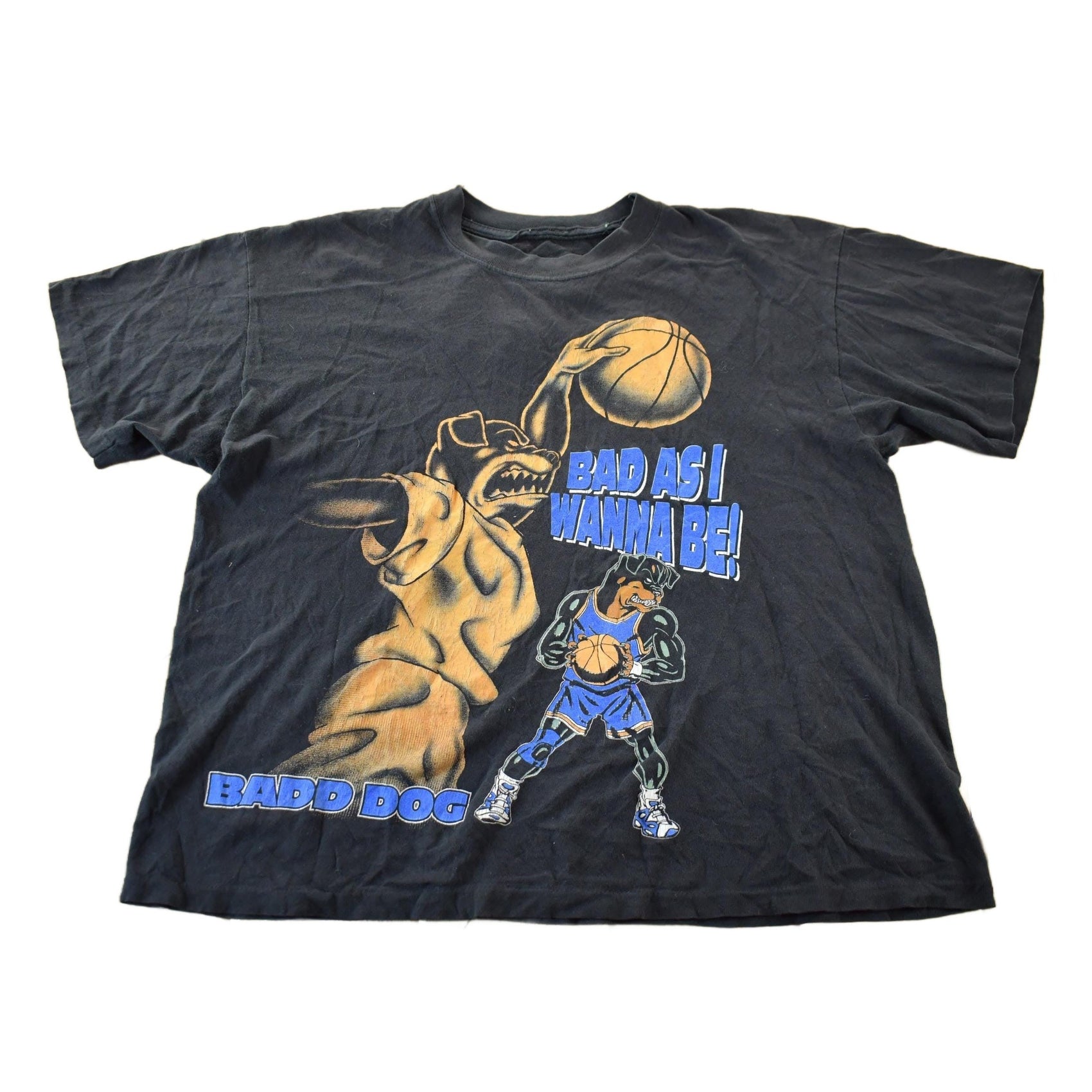Vintage 1990s Bad As I Wanna Be Basketball Graphic T-Shirt from propervintagecanada