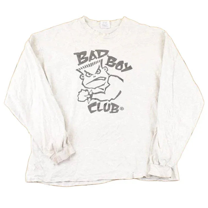 Vintage 1990s Bad Boy Club Graphic Print Crewneck Shirt Mens L from propervintagecanada