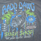 Vintage 1990s Bad Dog Surf Show Souvenir Single Stitch Graphic Print T-Shirt Men's XL from propervintagecanada