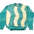 Vintage 1990s Bagazio Leather Knit Crewneck Sweater Men&