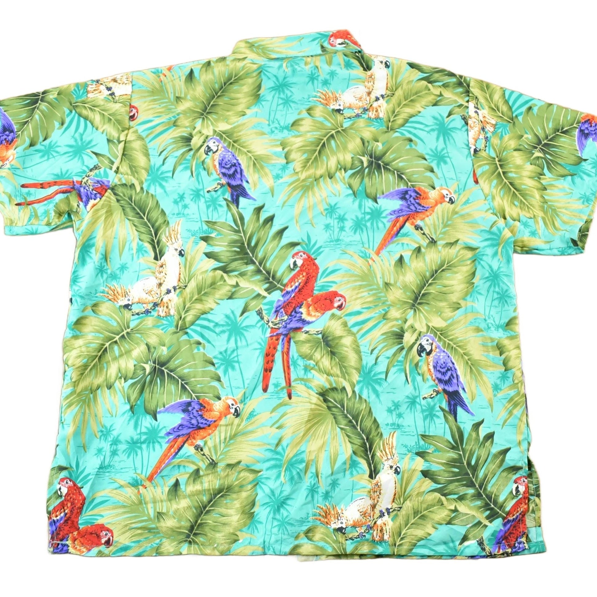 Vintage 1990s Bahamas AOP Button Up Shirt Mens XL from propervintagecanada