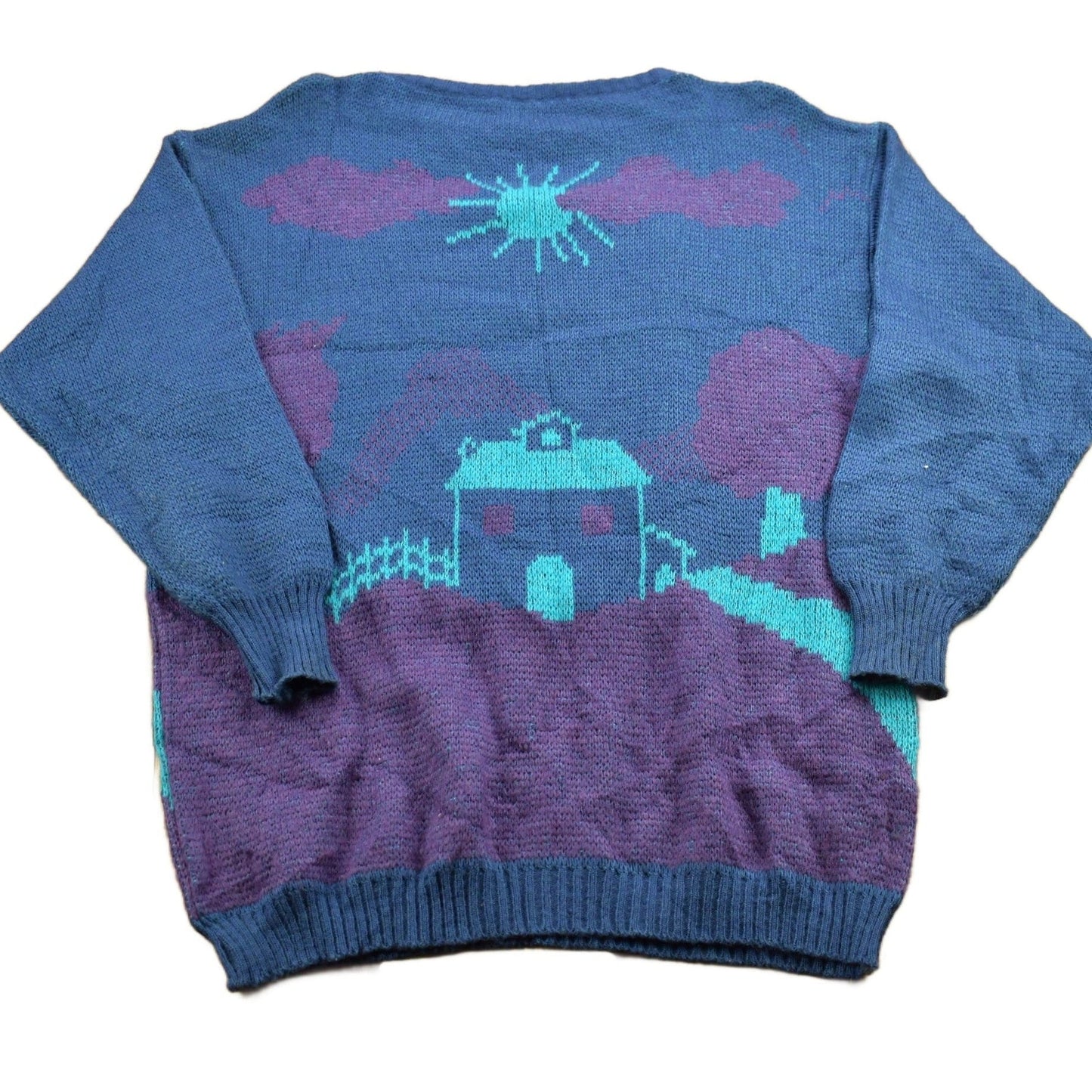 Vintage 1990s Bahner Knit Crewneck Sweater Men's MMen's Medium from propervintagecanada