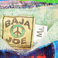 Vintage 1990s Baja Joe Tye Dye Knit Hoodie Sweater Mens L from propervintagecanada