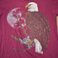 Vintage 1990s Bald Eagle Graphic T-Shirt Men's Large from propervintagecanada