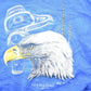 Vintage 1990s Bald Eagle Nature C.F.S Holberg B.C Canada CrewneckMen's Medium from propervintagecanada