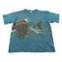 Vintage 1990s Bald Eagle Nature Graphic T-Shirt Men&